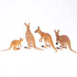 Max Wildlife Animals Action Model Toy Kangaroo Figure Home Table Ornaments Decor