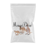 Max Wild Animals Action Model Toy Kangaroo Figure Home Table Ornaments Gift