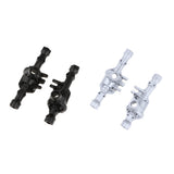 Max Front and Rear Axle Housing Shell For Traxxas TRX4 1/10 RC Cars  Black