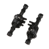 Max Front and Rear Axle Housing Shell For Traxxas TRX4 1/10 RC Cars  Black