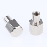 Max 12mm Hex Hub 15-25mm Extension Adapter Combiner for RC Crawler Black -15mm
