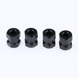 Max 12mm Hex Hub 15-25mm Extension Adapter Combiner for RC Crawler Black -15mm