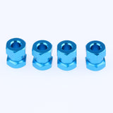 Max 12mm Hex Hub 15-25mm Extension Adapter Combiner for RC Crawler Blue -15mm