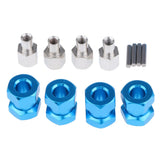Max 12mm Hex Hub 15-25mm Extension Adapter Combiner for RC Crawler Blue -15mm