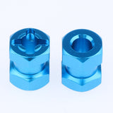 Max 12mm Hex Hub 15-25mm Extension Adapter Combiner for RC Crawler Blue -15mm