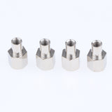 Max 12mm Hex Hub 15-25mm Extension Adapter Combiner for RC Crawler Red -15mm