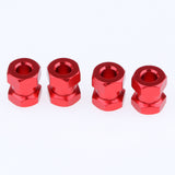 Max 12mm Hex Hub 15-25mm Extension Adapter Combiner for RC Crawler Red -15mm