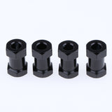Max 12mm Hex Hub 15-25mm Extension Adapter Combiner for RC Crawler Black -20mm