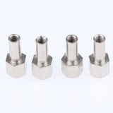 Max 12mm Hex Hub 15-25mm Extension Adapter Combiner for RC Crawler Black -20mm