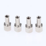 Max 12mm Hex Hub 15-25mm Extension Adapter Combiner for RC Crawler Blue -20mm