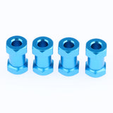Max 12mm Hex Hub 15-25mm Extension Adapter Combiner for RC Crawler Blue -20mm
