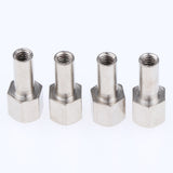 Max 12mm Hex Hub 15-25mm Extension Adapter Combiner for RC Crawler Red -20mm