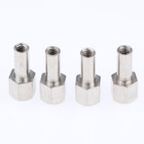 Max 12mm Hex Hub 15-25mm Extension Adapter Combiner for RC Crawler Purple -20mm