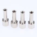 Max 12mm Hex Hub 15-25mm Extension Adapter Combiner for RC Crawler Blue -25mm
