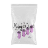 Max 12mm Hex Hub 15-25mm Extension Adapter Combiner for RC Crawler Purple -25mm