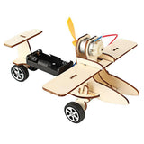 Max Creative Puzzle DIY Model Handcraft Science Educational Toys Wind aircraft