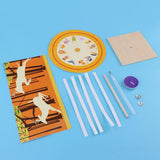 Max Creative Puzzle DIY Model Handcraft Science Educational Trotting horse lamp