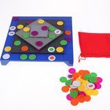 Maxbell Line 4 Four Classic Toy Game  Four Checkers for Family Friends Fun
