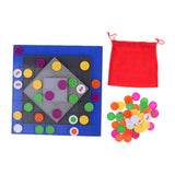 Maxbell Line 4 Four Classic Toy Game  Four Checkers for Family Friends Fun
