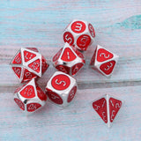 Max 7 Pack Multi-sided Dice D4 D6 D8 D10 D12 D20 Dices DND MTG RPG Wargame Toy D