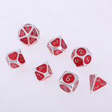 Max 7 Pack Multi-sided Dice D4 D6 D8 D10 D12 D20 Dices DND MTG RPG Wargame Toy D
