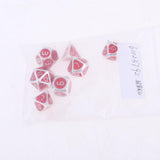 Max 7 Pack Multi-sided Dice D4 D6 D8 D10 D12 D20 Dices DND MTG RPG Wargame Toy D