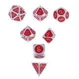 Max 7 Pack Multi-sided Dice D4 D6 D8 D10 D12 D20 Dices DND MTG RPG Wargame Toy D