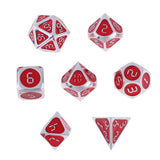 Max 7 Pack Multi-sided Dice D4 D6 D8 D10 D12 D20 Dices DND MTG RPG Wargame Toy D