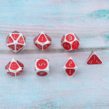 Max 7 Pack Multi-sided Dice D4 D6 D8 D10 D12 D20 Dices DND MTG RPG Wargame Toy D