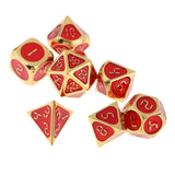 Max 7 Pack Multi-sided Dice D4 D6 D8 D10 D12 D20 Dices DND MTG RPG Wargame Toy E