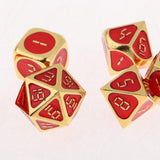 Max 7 Pack Multi-sided Dice D4 D6 D8 D10 D12 D20 Dices DND MTG RPG Wargame Toy E