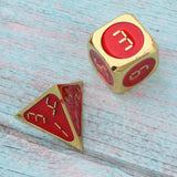 Max 7 Pack Multi-sided Dice D4 D6 D8 D10 D12 D20 Dices DND MTG RPG Wargame Toy E