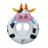 Max Maxb Inflatable Swimming Ring Pool Float Kid Waist Float Ring Cute Toy Cow