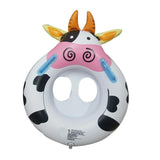 Max Maxb Inflatable Swimming Ring Pool Float Kid Waist Float Ring Cute Toy Cow