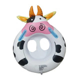 Max Maxb Inflatable Swimming Ring Pool Float Kid Waist Float Ring Cute Toy Cow