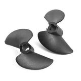 Max Maxb 2 Pieces RC Spare Parts 2-leaf Propeller Prop for RC Boat Ship P40 D30mm