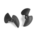 Max Maxb 2 Pieces RC Spare Parts 2-leaf Propeller Prop for RC Boat Ship P40 D30mm