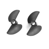 Max Maxb 2 Pieces RC Spare Parts 2-leaf Propeller Prop for RC Boat Ship P40 D30mm