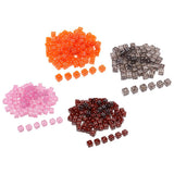 Max Maxb 100pcs 6-sided Game Dice 15mm Dice for Board Games and Teaching Math Orange