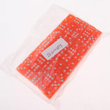 Max Maxb 100pcs 6-sided Game Dice 15mm Dice for Board Games and Teaching Math Orange