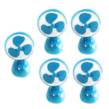 Maxbell 5pcs Home Appliances Miniature Doll House Fairy Garden Home Electric fan