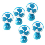 Maxbell 5pcs Home Appliances Miniature Doll House Fairy Garden Home Electric fan