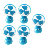 Maxbell 5pcs Home Appliances Miniature Doll House Fairy Garden Home Electric fan