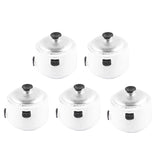 Maxbell 5 Pieces Resin Kitchen Cooker Miniatures for Dollhouse Decoration