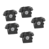 Max 5pcs Home Appliances Miniature Doll House Fairy Garden Home Telephone