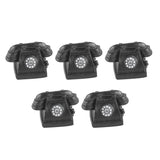 Max 5pcs Home Appliances Miniature Doll House Fairy Garden Home Telephone