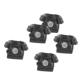 Max 5pcs Home Appliances Miniature Doll House Fairy Garden Home Telephone