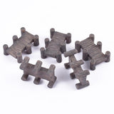 Maxbell 5 Pieces Mini Resin Bridges Micro Landscape DIY Crafts Fairy Garden Decor