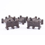 Maxbell 5 Pieces Mini Resin Bridges Micro Landscape DIY Crafts Fairy Garden Decor