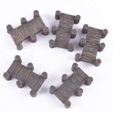 Maxbell 5 Pieces Mini Resin Bridges Micro Landscape DIY Crafts Fairy Garden Decor